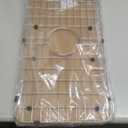 Serene Valley 25-1/8" x 12-7/8" Sink Grid, Centered Drain with Corner Radius 1-1/2", NLW2513C