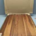 BLUEWEST Noodle Board Stove Cover with Handles, 3 in 1 Wood Stove Top Covers Board for Gas Burners and Electric Stove, Wooden RV Stovetop Cover, Tray for Kitchen Counter Space (Warm Acacia)