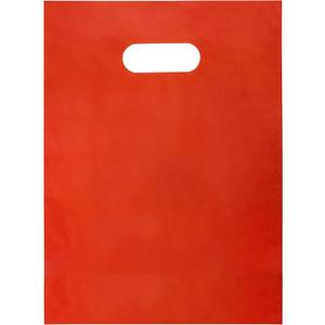 Choice Marts Merchandise Bags Red Color 100 Count 9"x12" Size 1.5Mil Thick with Handles
