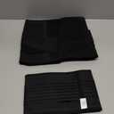 2 in 1 Postpartum Belly Band Wrap Black, C-Section Support Belt Large, Post Partum Support Recovery Waist/Pelvis Belt, Hysterectomy Belly Band Binder Girdle Stomach Black L