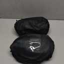 QingSong Full Face Snorkel Mask for Adults, Snorkeling Gear with Camera Mount, 180 Degree Panoramic View Snorkel Set Anti-Fog Anti-Leak (Large-X-Large, 2 Pack - Black+Black Green)