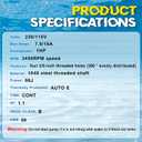 SP1610Z1MBK Pool Pump Motor 1HP 56J Frame Replacement for Hayward Pump
