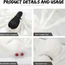 4 Ft Halloween Decorations Outdoor Giant White Spider Prop Terrifying Giant Spider Realistic Large Haunted House Prop Furry Spider Decorations