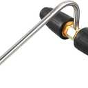 RIDGE WASHER Gutter Cleaner Attachment for Pressure Washer, with 2 Rotary Turbo Nozzle, 1/4 Inch Quick Disconnect, 3600 PSI