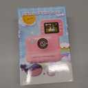 Instant Print Camera for Kids, 1080P Digital Video Cameras, Christmas Birthday Gifts Toys for Age 3-12, Toddler Camera for 4 5 6 7 8 9 10 Year Old Girls - Pink