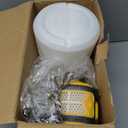 Paint Sprayer, Cosyjazz 1200W HVLP Spray Paint Gun with 5 Nozzles & 3 Spray Patterns, Adjustable Flow Control, 1400ml Container & Cleaning Tools, for House Painting, Fences, Cabinets, Walls etc.