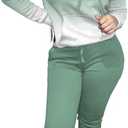 Nimsruc Two Piece Outfits for Women Casual Sweatsuits Set Long Sleeve Hoodie Tracksuit (X-Large, 9014 Light Green Gradient)