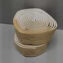 Wallpaper Border 360" x 3.1" Peel Stick Foam Molding Trim Self Adhesive, Crown Molding Wallpaper Border Flexible, 3D Wall Edging Lines Foam Baseboard, Wall Base Moulding Trim for Home DIY Decoration (White)