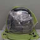 Cat Backpack Carrier, Breathable Cat Carrier Large Space Bubble Pet Backpack for Kitty Small Dog up to 15lbs, Transparent & Foldable Pet Carrier for Travel Hiking (Green)