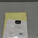 Amazon Basics 50 sheet Wide Ruled Lined Writing Note Pad, 8.5" x 11.75", 12-Pack, 600 Perforated Sheets, Canary