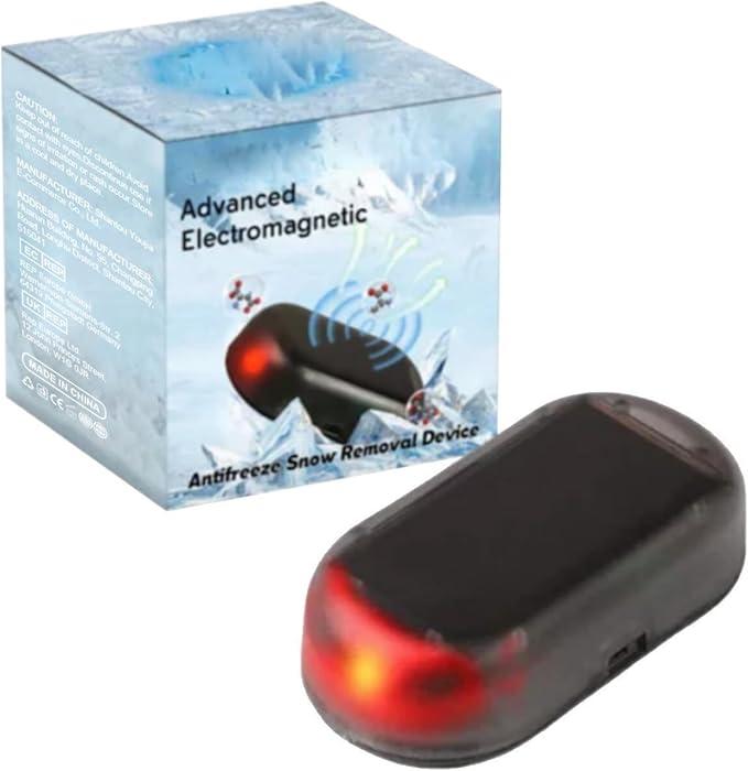 Car Microwave Molecular Deicing Instrument Electromagnetic Molecular De-icer Interference Antifreeze Snow Remover Tool Portable for Car SUV Sedan Off-Road Vehicles