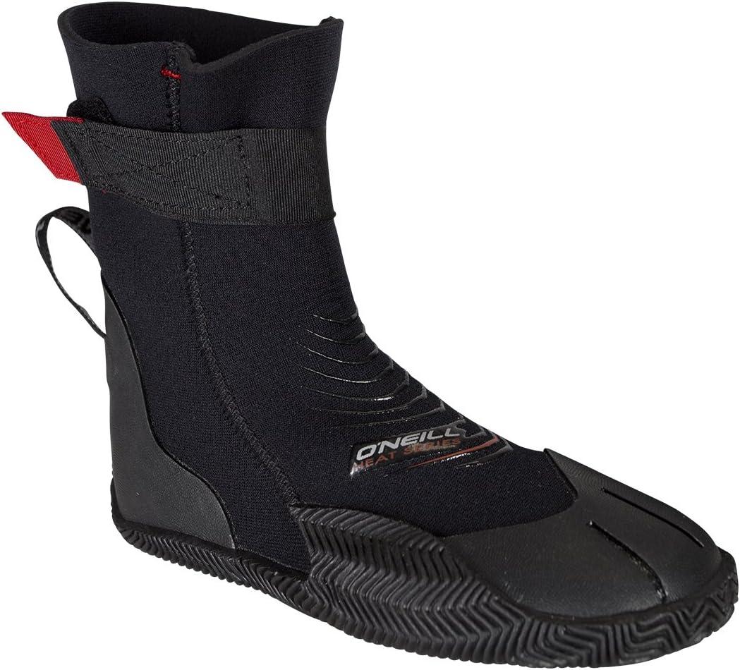O'Neill Youth Heat 3mm Round Toe Boot (Large, Black)