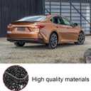 Rear Spoiler Wing Compatible with Toyota Camry 2018 2019 2020 2021 2022 2023 2024 Rear Trunk Wing ABS Rear Trunk Lip Wing Spoiler(Gloss Black)