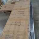 Einhomn Queen Size Bed Frame with Headboard, Upholstered Linen Platform Bedframe with Solid Wooden Slats, Noise-Free, No Box Spring Needed, Easy Assembly, Dark Grey