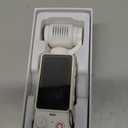 W & O Vlogging Camera with 180 Rotating Lens, Pocket Body Camera with Audio & Video Recording,7-Hour Battery, Handheld POV Cameras with 32GB Card, Easy One-Button Recording for Travel,Daily Life (Black)