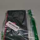 Travelambo RFID Wallet Women Bifold Multi Card Wallet Case with Zipper Pocke Credit Card Holder for Women (Black & Rose Red)