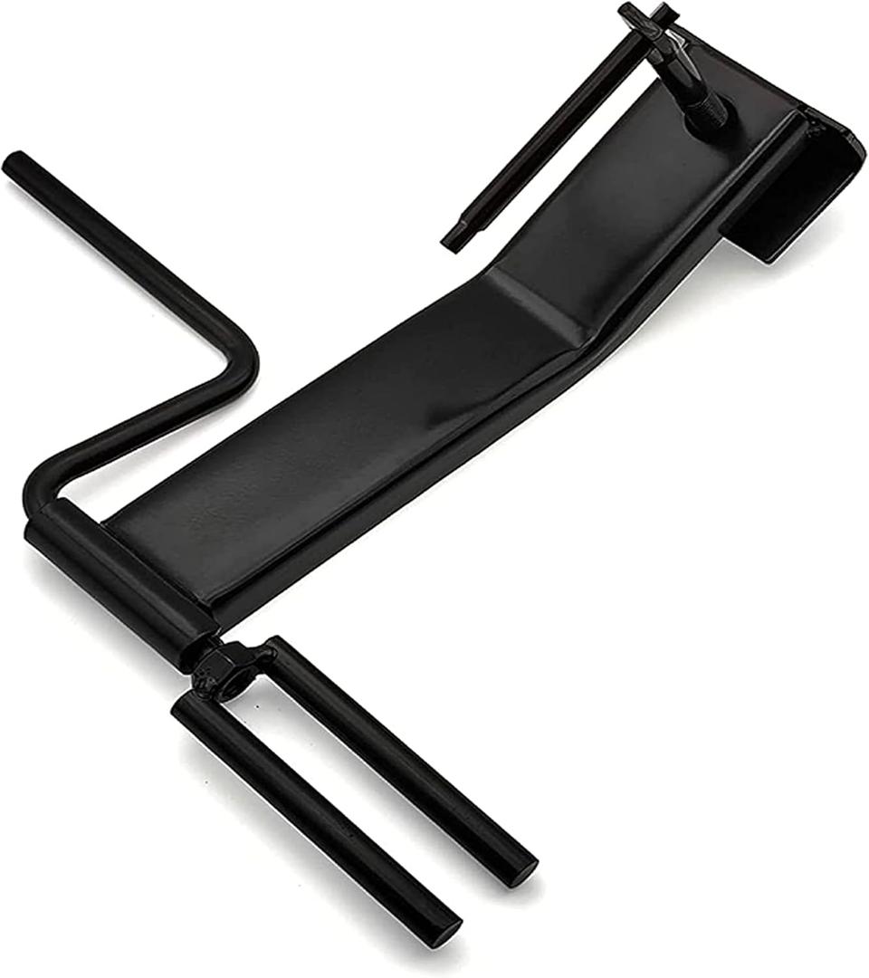 Cargo Tie-Downs Strap Winder, Black Powder Coated Steel, Roll-up Flatbed Trailer Winch Straps up to 4" Wide, Used in Trailers, Trucks, Warehouses, Docks, Vans