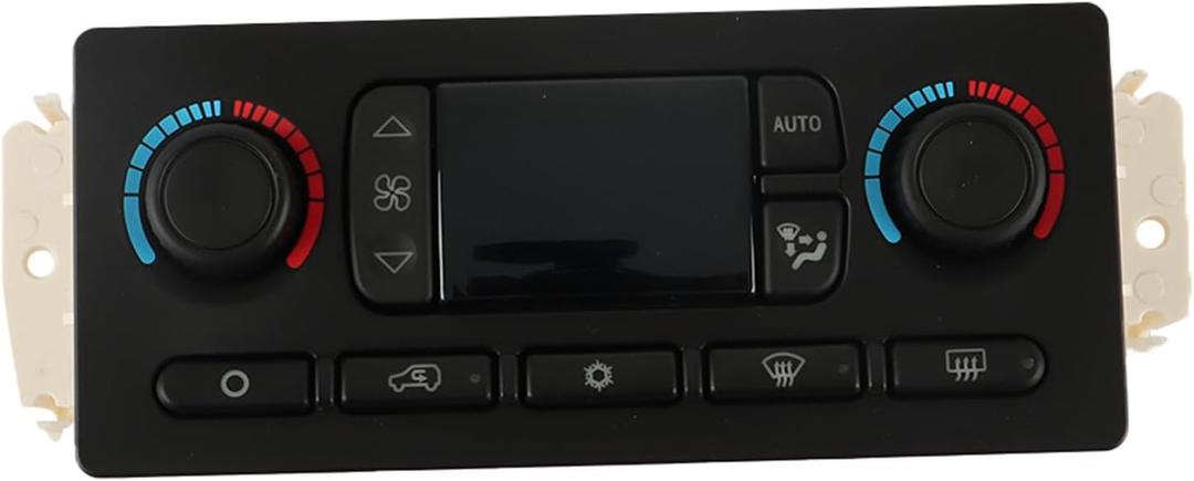 Climate Control Module Replacement for Cadillac Chevrolet GMC Oldsmobile H2 Rainier 2002-2009 10367041 10367042 10399657 15077479