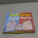THE BAMBINO TREE Sight Word Bingo Game Level 1 and 2 - Educational Games for Kids - Learn to Read Vocabulary for Kindergarten 1st Grade - Dolch's Fry's Words Lists