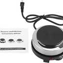 Watris Veiyi Small Electric Hot Plate, 500W Mini Hot Plate Electric Stove, Portable Electric Burner for Office Home Kitchen (US Plug 110V)