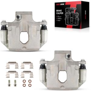 Torchbeam Rear Brake Calipers Set for Chevrolet Trailblazer 2002-2009, GMC Envoy 2002-2009, Chevrolet Trailblazer EXT 2002-2006, Rear Left and Rear Right Calipers with Bracket 18B4805+18B4804