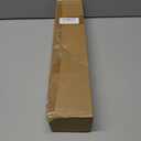 3/4" Standard Decorative Adjustable Curtain Rod,Heavy Duty Curtain Rods Set for Windows,30 To 122 Inch, Black