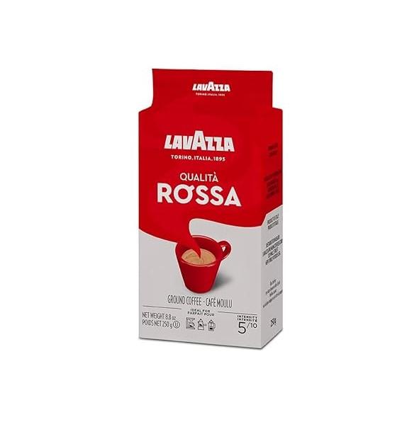 LAVAZZA Qualita Rossa Brick Coffee, 8.8 OZ, Best By: 30/09/2025 LAVAZZA Qualita Rossa Brick Coffee, 8.8 OZ, Best By: 30/09/2025