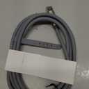 LISEN USB C to Lightning Cable, Chubby 240W 4 in 1 Charging Cable 6.6FT, USB A/C to C/Lightning with Light iPhone Charger for iPhone 17 16 15 14 Pro Max/M5 MacBook Air Pro/iPad/Samsung S25/Switch/PS5 (Grey)