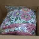 Stratford Park All Season Multi-Color Floral 3 Piece Quilt Set, King Size, Matching with Pillow Shams, Printed Coverlets