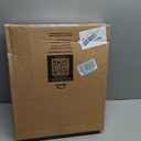 Mayfair Padded Toilet Seat, Cushioned Soft Vinyl over Wood Core Seat, Secure Hinges, Easy Clean, Made in USA, Round, Bone