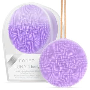 FOREO LUNA 4 body- Body Brush- Whole Body Skin Care - Exfoliating Body Scrubber- Enhances Absorption of Lotion Actives- Premium Lymphatic Drainage Skincare Tool- Waterproof -USB-Rechargeable- Lavender (Lavander)