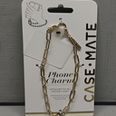 Case-Mate Phone Charm with Champagne Link Chain - Detachable Lanyard, Hands-Free Wrist Strap, Adjustable Phone Strap Grip for Women - iPhone 17 Pro Max/16 Pro Max/15/14/13/S25 Ultra/S24 - Champagne