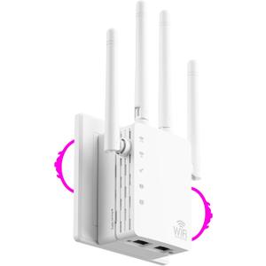 2026 WiFi Extender Signal Booster for Home, 10X Faster New Wireless Long Range Amplifier, Covers up to 13888 sq.ft, WiFi Booster Dual Band,WiFi Repeater with Ethernet Port & EasyMesh, Easy Setup