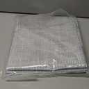 OTOSTAR Linen Throw Pillow Covers Set of 2 Decorative Square Pillowcases Cushion Covers 20x20 Inch for Home Decor Sofa Bedroom Car 50 x 50CM Grey Blue (More Grey)