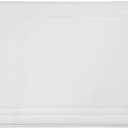 ACHIM Memory Foam Bathroom Rugs - 17 x 24 Inch (Elle White) - Ultrasoft Non Slip Bath Mat for Bathroom Floor, Shower, Bedroom & Kitchen - Quick Dry Washable Dense Memory Foam Bath Mat Shower Rug