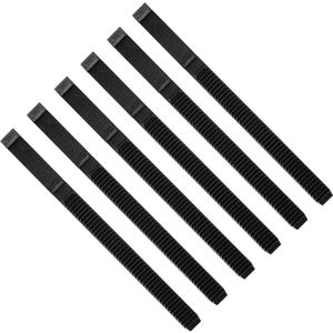 2 x 6 Pcs Snowshoe Straps Kit, Adjustable Skiing Boots Straps Replacement, Snowshoe Bindings for Adult Teen Ski Boot (8.5 Inch-B Style)