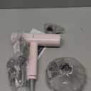 Ionic Hair Dryer with Diffuser and Concentrator, Professional Lightweight Quiet Blow Dryer, Powerful 1600 Watt Motor for Fast Drying and Straight & Wavy Hair, 3 Temps/2 Speeds, 6.56 Ft Cord, Blue