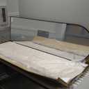 Simple Deluxe Arched Full Length Mirror, 71"x26"Large Floor Mirrors, for Wall Door Bedroom Bathroom Living Room (Black)