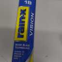 Rain-X Vision Wiper Blade, Standard Beam, All Weather Performance Curved Smooth Wipe (18)