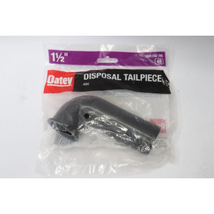 Oatey Garbage Disposal Tailpiece ABS Black 1-1/2" x 4-3/4" HDC2670