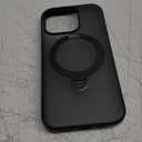 TORRAS 360 Spin for iPhone 16 Pro Case with Camera Control Button, Fit for MagSafe, Built-in Kickstand & Ring Holder, Mil-Grade Protective Camera Capture Cover Case for iPhone 16 Pro, Black 6.3''