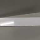 Metal Kitchen Refrigerator Gap Partition Countertop Gap Extension Board,Gap Covers Between Countertop and Walls, Refrigerator Side Partition, No Drill(White,23.62 x 3.93inch)