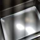 Large Stainless Steel Litter Box with High Sided, Metal Cat Litter Box, Odor-Free Non-Stick Litterbox Pan, Easy to Clean Pet Supplies Toilet Tray for Indoor Cats, Kittens or Multicat Homes