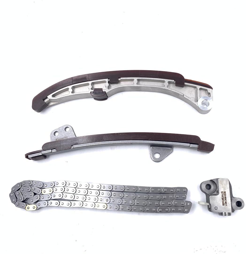 2NZ 2NZ-FE 2NZFE Timing Chain Kit - ZDTOPA 4Pcs Timing Chain Set compatible for Toyota Yaris Echo Vitz 1.3L 1999-2005