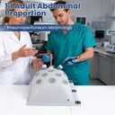 Laparoscopic Trainer Kit - Lap Simulator for Minimally Invasive Surgery Training, Includes Training Box, Instruments & Interchangeable Modules - Ideal for Medical Students & Clinical Skills Labs