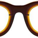 Blue Light Blocking Glasses - Anti Glare & Eyestrain, 99% Filter, Lightweight Acetate Frame for Gaming/Office/Reading (A01 Brown)