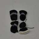 Dog Snow Boots, Dog Shoes for Winter, Dog Winter Boots for Small Medium Dogs Puppies, Dog Boots & Paw Protectors with Anti-Slip Sole and Plush, Pack of 4 (Size 5)