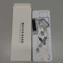 Slim Watch Band Compatible with Apple Watch 41mm 45mm 42mm 44mm 40mm 38mm Metal Stainless Steel Watchband Suitable for iWatch 11/10/9/8/7/6/5/4/3/2/1/SE Series Women Luxury Strap (Silver and Gold)