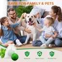 Rodent Repellent Indoor, Mouse Repellent, 12 Pack Natural Peppermint Balls for Rodents Mouse Mice Rats Roach Spider Ant, Indoor & Outdoor Pest Control, Safe for Family (12, Green)