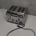 Toaster 4 Slice Retro Stainless Steel,Best Prime 4 Slice Toaster Wide Solt with 7 Shade Settings, Perfect for Waffles, Bagels and More Lainsten T-527